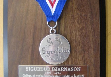 Heiðursmerki fyrir framgöngu í verkfalli Baldurs 1926 !