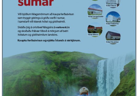 Ferðaávísun á frábært sumar