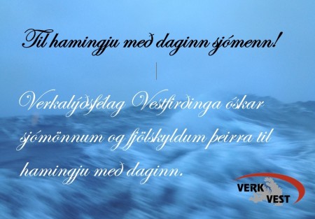 Til hamingju með daginn sjómenn!