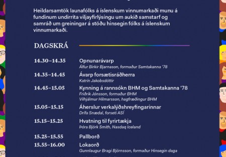 Kynning rannsóknar á hinsegin vinnumarkaði í Veröld, húsi Vigdísar 5. ágúst kl. 14:30