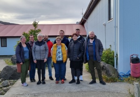 Trúnaðarmenn Verk Vest á námskeiði
