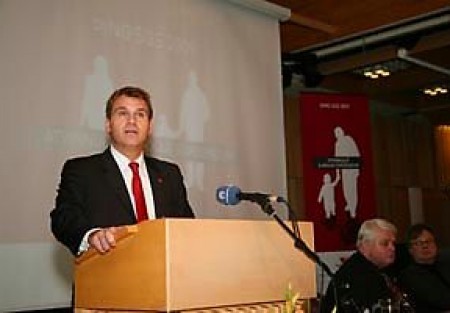 Félagsmálaráðherra á þingi SGS: Höfum engu að tapa nema hlekkjunum